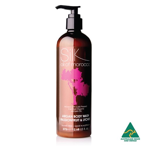 Argan Vegan Body Wash - Passionfruit & Lychee